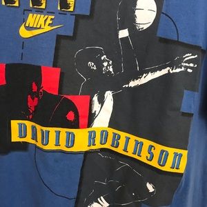 Vintage Nike Basketball David Robinson T-shirt